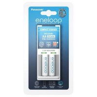 Eneloop Basic charger K-KJ50MCC20E + 2 AA batteries (1900mAh) Panasonic K-KJ50MCC20E Ni-MH, Kit contents 2 x AA rechargeable batteries (1900mAh) Eneloop Basic charger K-KJ50MCC20E + 2 AA batteries (1900mAh) Panasonic K-KJ50MCC20E Ni-MH, Kit contents 2 x AA rechargeable batteries (1900mAh)
