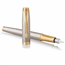 Plunksnakotis PARKER IM PREMIUM WARM SILVER GT Plunksnakotis PARKER IM PREMIUM WARM SILVER GT
