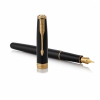 Plunksnakotis PARKER SONNET BLACK LACQUER GT M Plunksnakotis PARKER SONNET BLACK LACQUER GT M