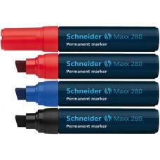 Permanentinis žymeklis Schneider MAXX 280 (raudonas)