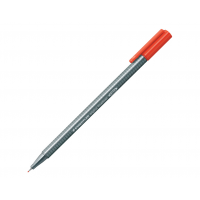 Rašiklis STAEDTLER TRIPLUS FINELINER 334 (raudonas) Rašiklis STAEDTLER TRIPLUS FINELINER 334 (raudonas)