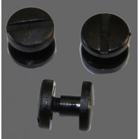 Varžtas 15mm (plastikinis, juodas) 100 vnt.