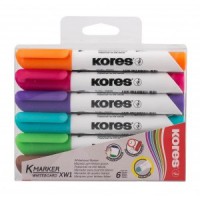 Žymekliai baltai lentai KORES XW1 